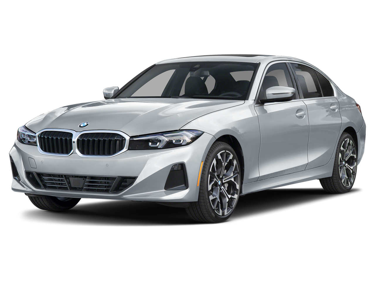 2026 BMW 3 Series 330i NA in Brooklyn Grey Metallic — front three-quarter view