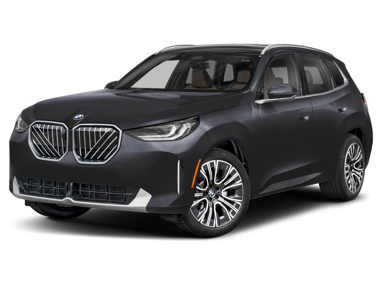 2026 BMW X3 30 xDrive in Dark Graphite Metallic — front three-quarter view