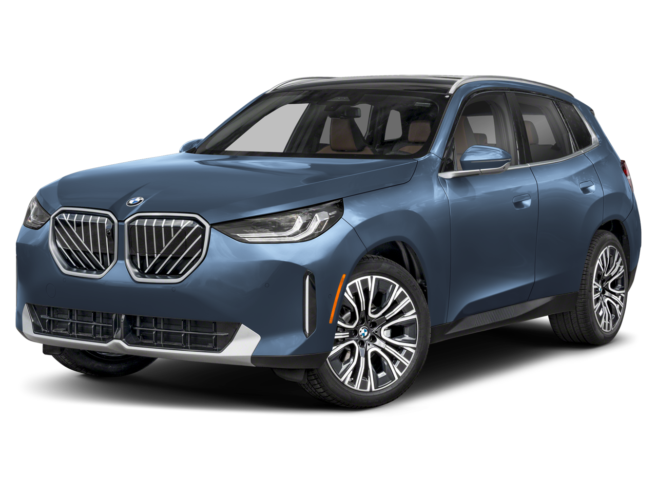 2026 BMW X3 30 xDrive in Red Metallic — front three-quarter view