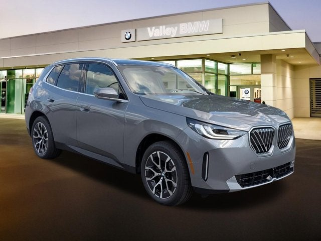 2026 BMW X3 30 xDrive in Skyscraper Grey Metallic — front three-quarter view