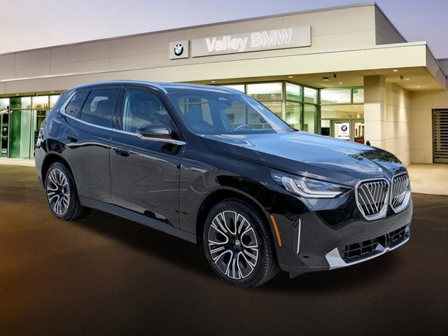 2026 BMW X3 30 xDrive in Black Sapphire Metallic — front three-quarter view